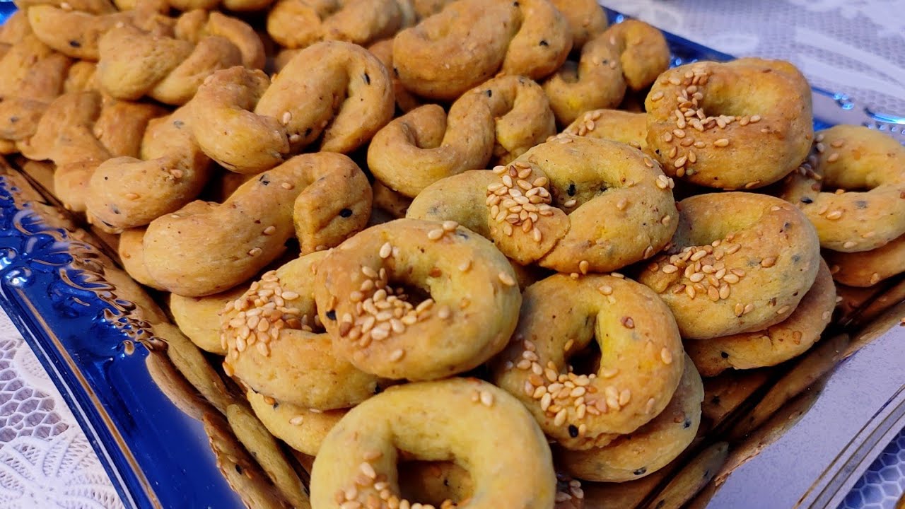 أروع وأنجح طريقة لكعك العيد المالح مقرمش وهشش وكتيير طيب لاازم تجرربوه!؟