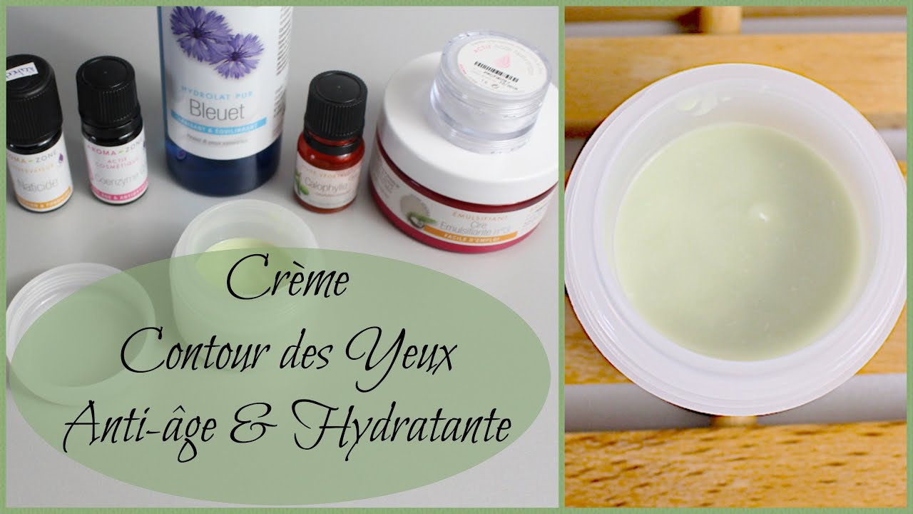 Crème Contour des Yeux Anti-âge & Hydratante (DIY)