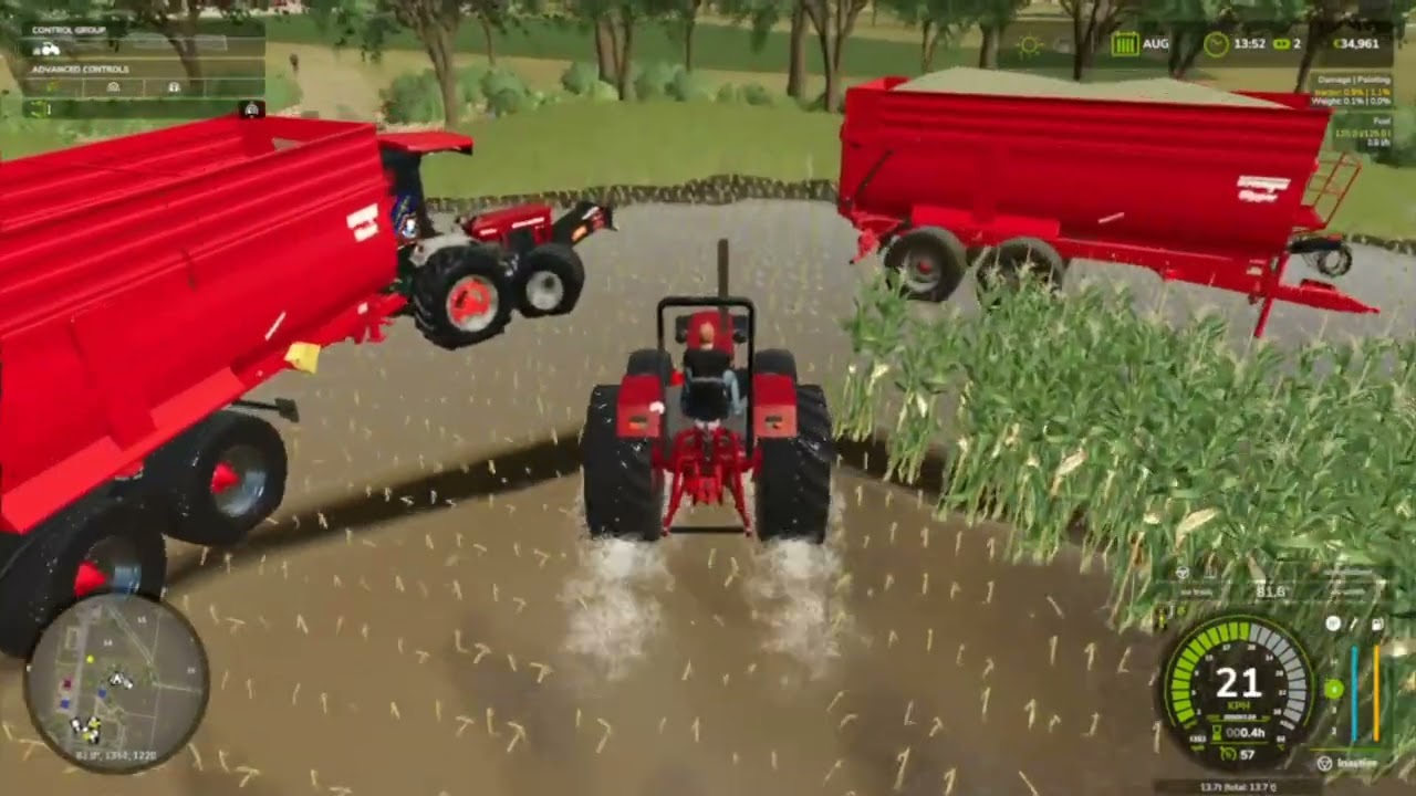 FS 25 ch makki di char payi ap part 1 Makki wala machine Bahadur ghoda nal yamdoot jhhota