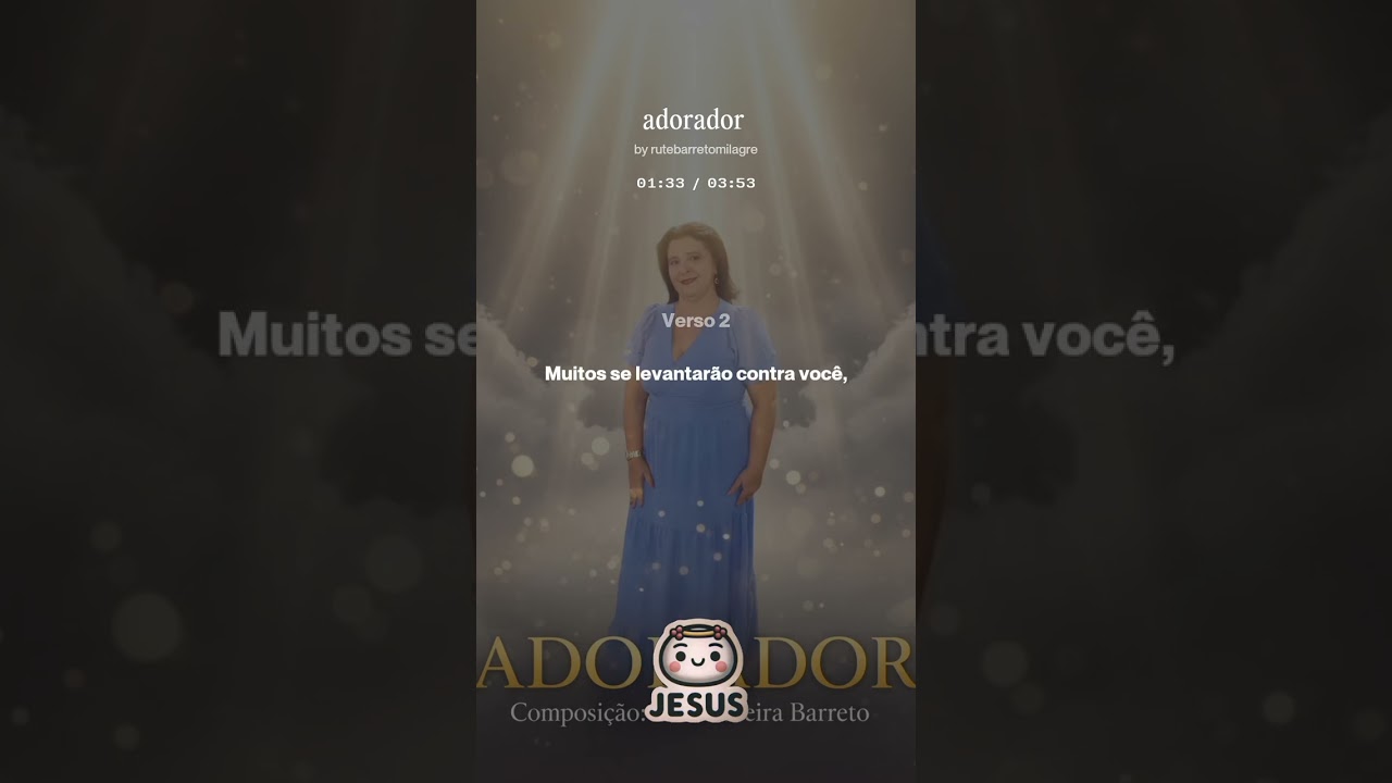 Adorador composição Rute pereira barreto proibido gravar sem autorização 