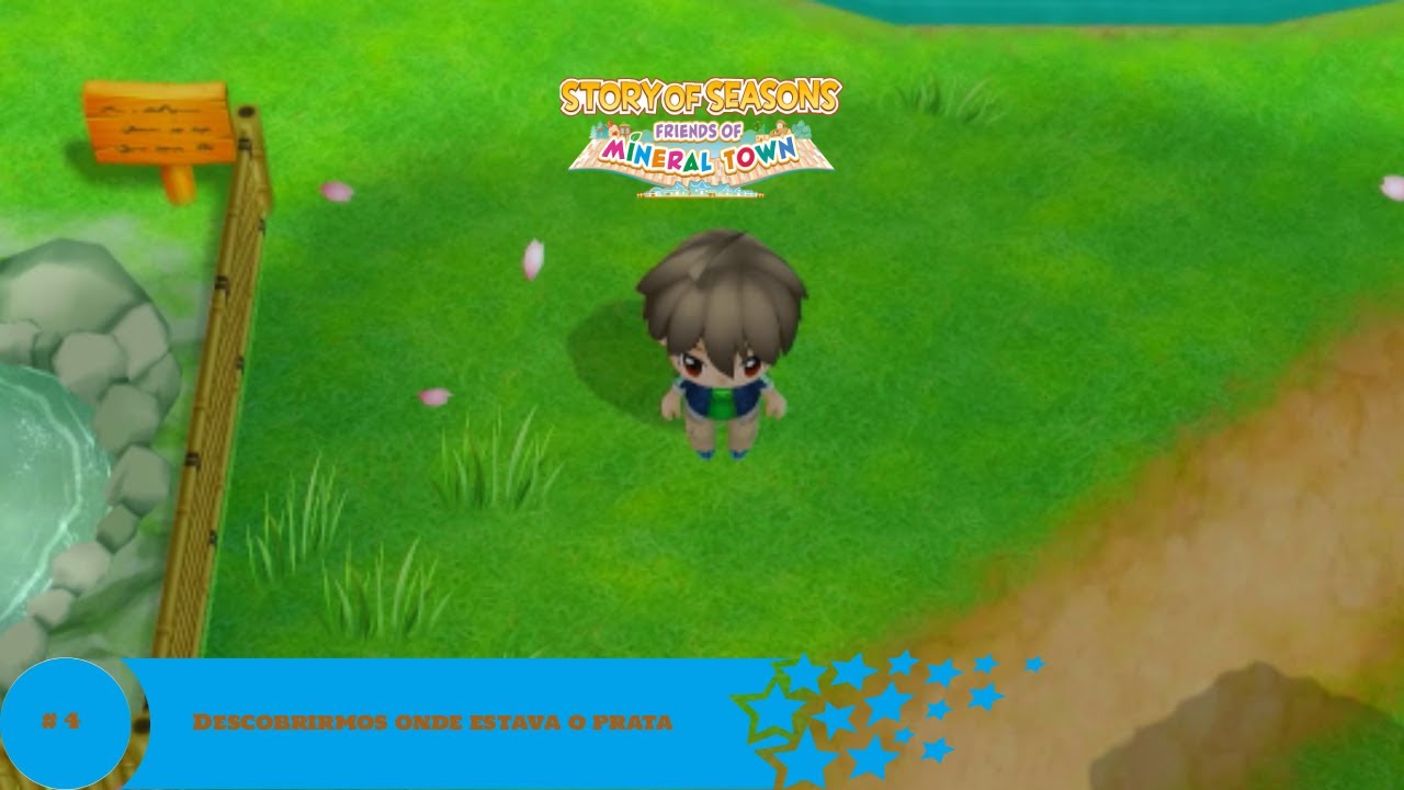 Vamos jogar - STORY OF SEASONS #4 Encontramos a PRATA nas minas!