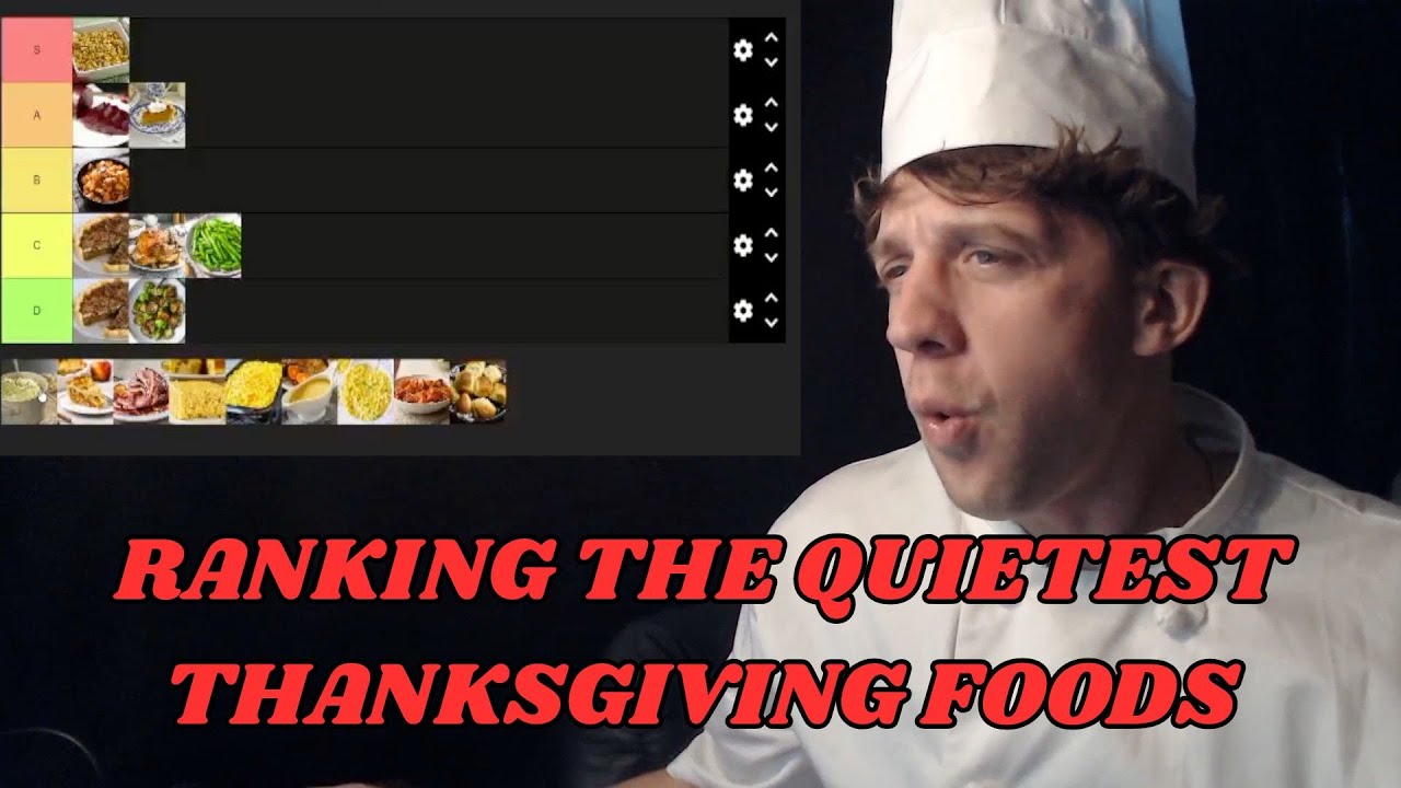 Ranking the Quietest Thanksgiving Foods