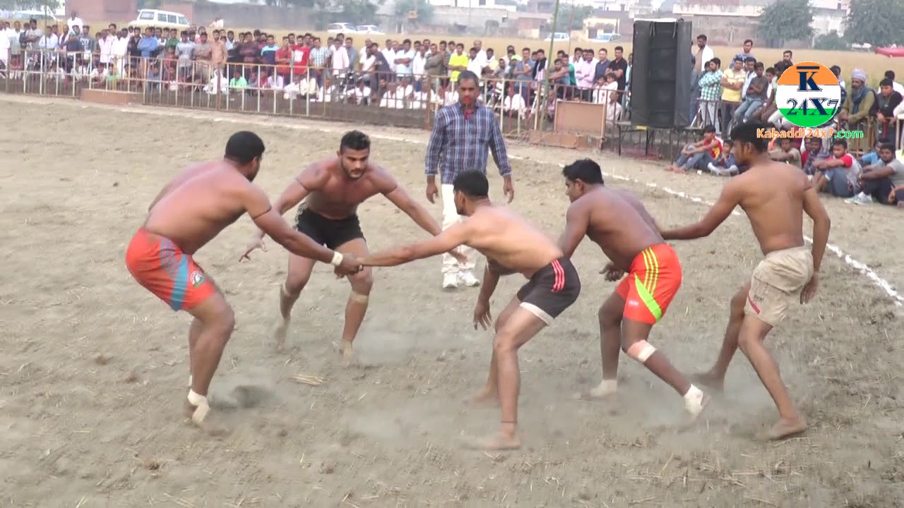 Jhamola Vs Kharak Jattan Jabardast Fighting Match At Dadupur Kabaddi Cup
