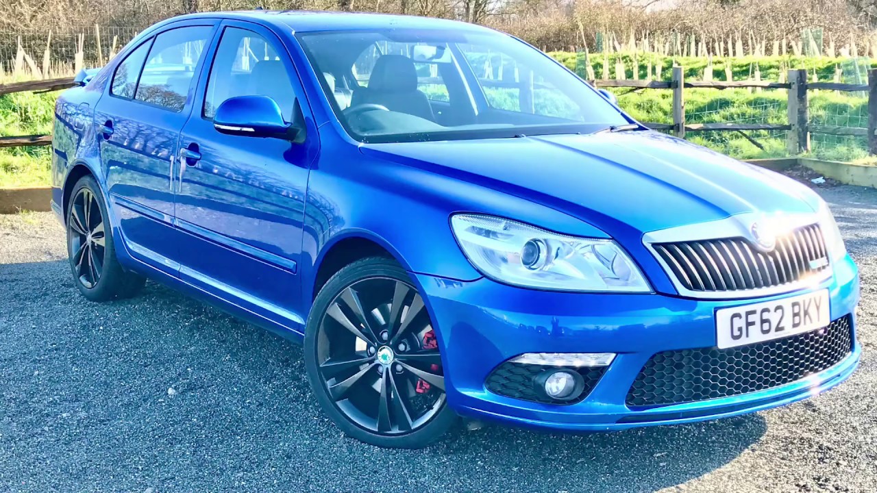Skoda Octavia VRs Blackline 2.0 Diesel 170BHP
