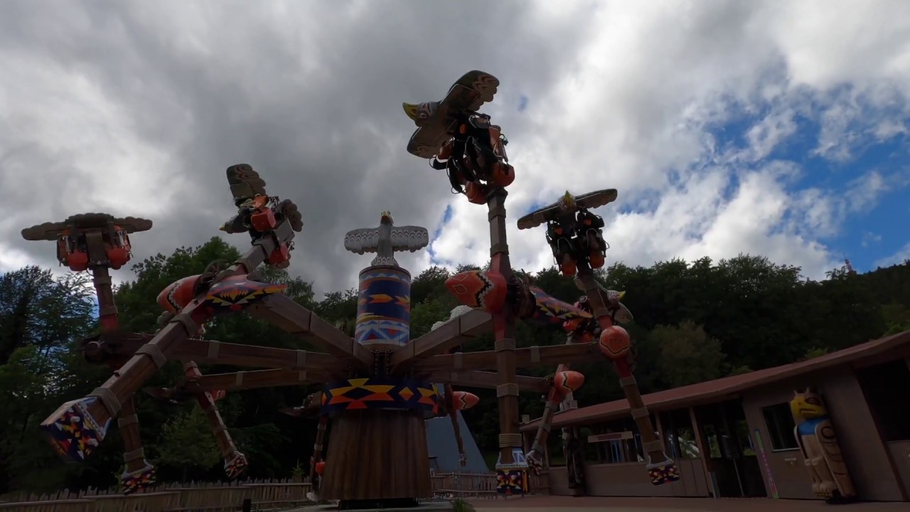 Thunderbirds Offride 4K @ Fort Fun Abenteuerland | Zamperla AIR RACE 8.2