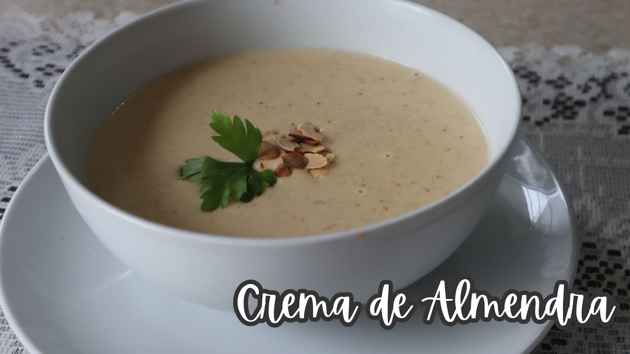 CREMA DE ALMENDRAS, Cremosita y deliciosa.