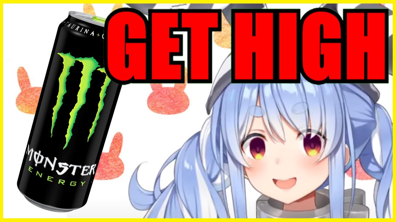 Pekora Got HIGH Off Monster Energy After Drinking It For The First Time【Hololive | Eng Sub】