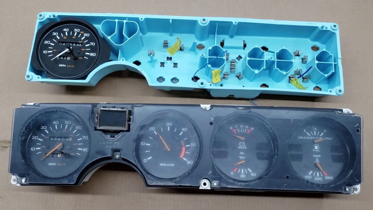 Knight Rider KITT Replica Gauge Cluster Connections for Your Dash