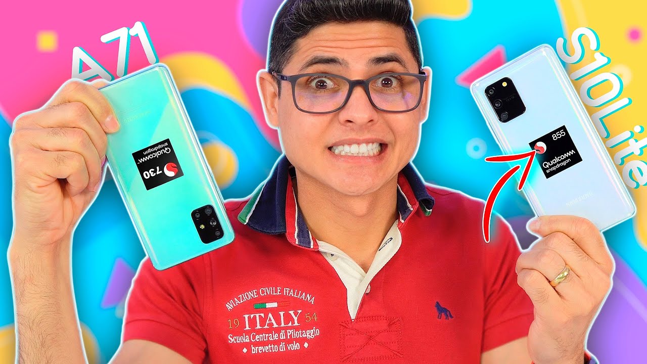 Samsung Galaxy A71 vs S10 Lite! REALMENTE TEM MUITA DIFERENÇA ENTRE ELES? Você pode se SURPREENDER!