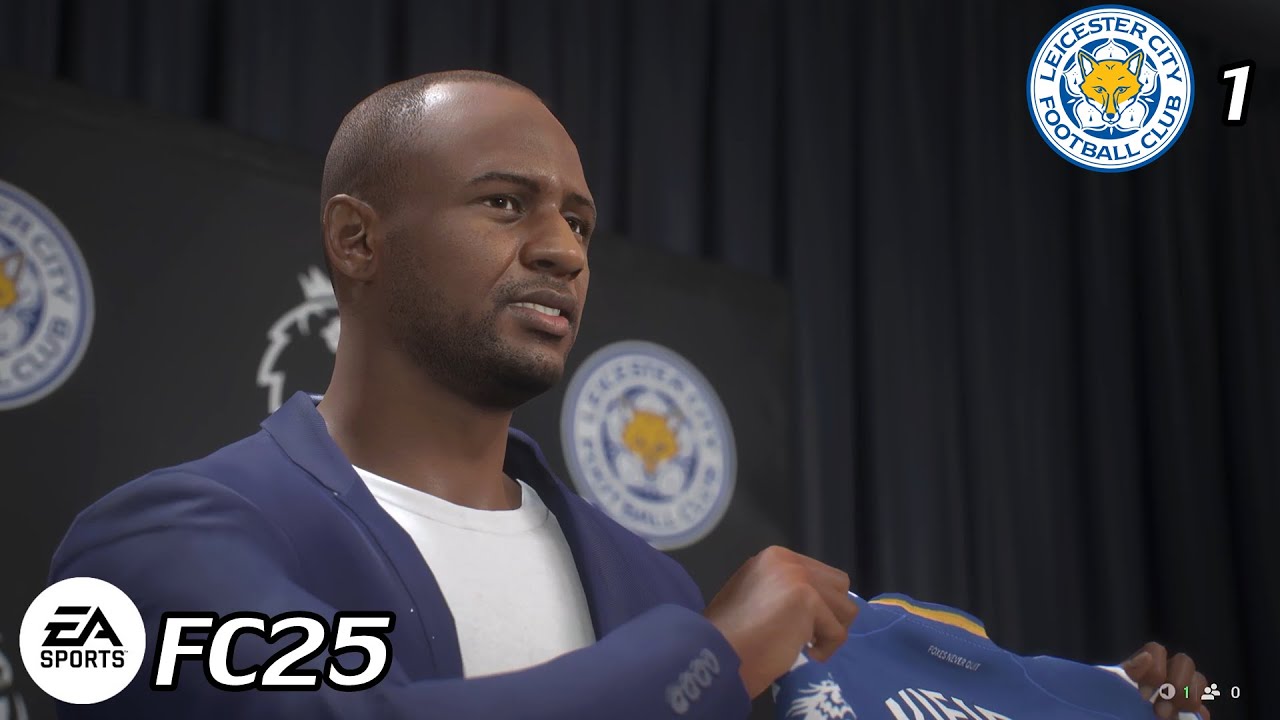 ผู้จัดการทีมคนใหม่เลสเตอร์  [MANAGER MODE EP1 EAFC25]