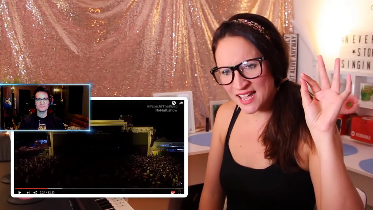 Brendon Urie reacts to a Vocal Coach reacting to Brendon Urie: Rebecca Vocal Athlete