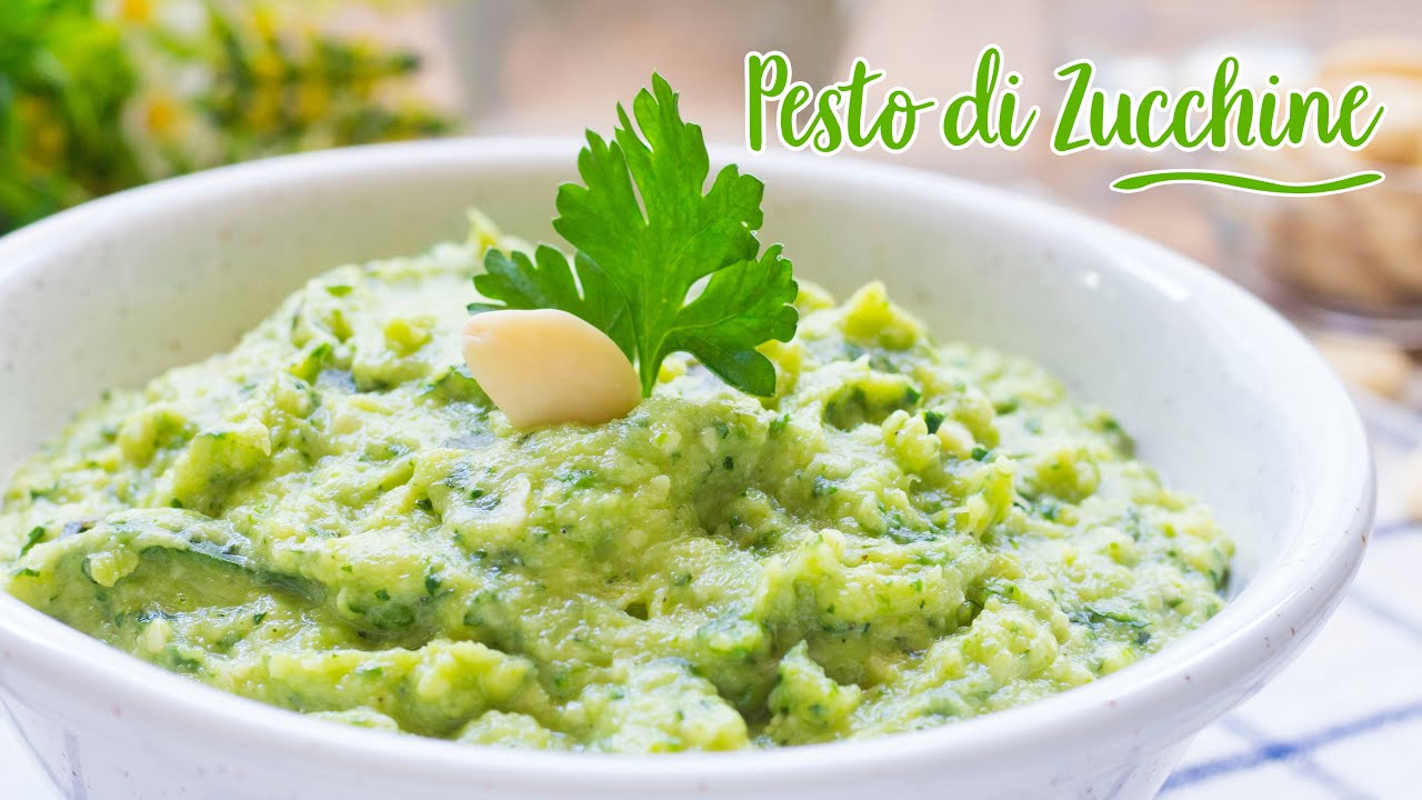 Pesto di Zucchine - Ricetta Facile e Veloce per Pasta e Altri Mille Piatti - 55Winston55