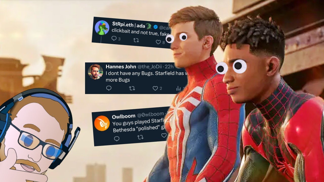 PlayStation Fanboys Deny Spider-Man 2 Has Bugs