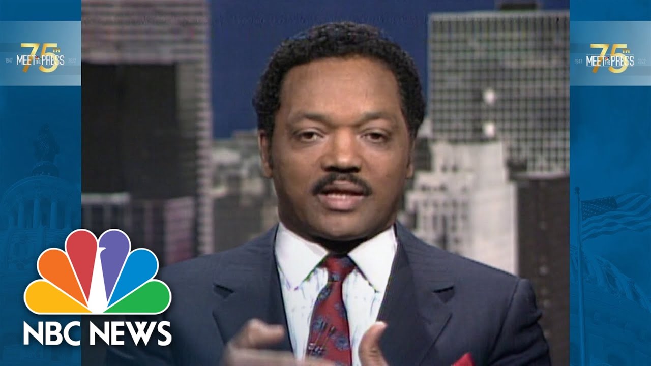 MTP75 Archives — Full Episode: Rev. Jesse Jackson's 1988 Presidential Campaign