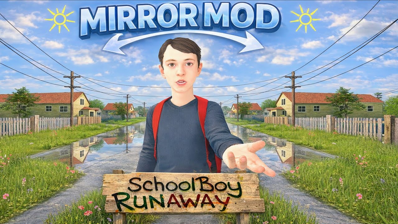 This Mirror Mod Will Confuse You 😵 | Schoolboy Runaway Mirror Mod Full Gameplay