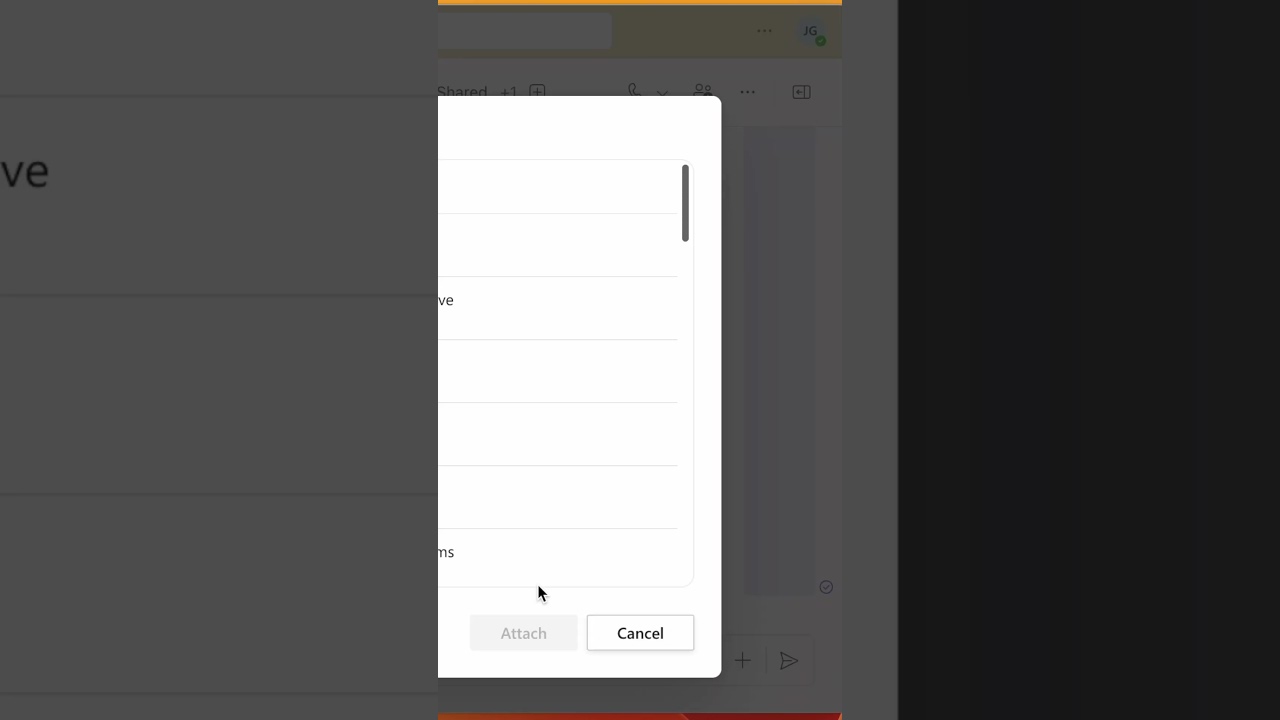 How to Share a OneDrive File in a Teams Chat