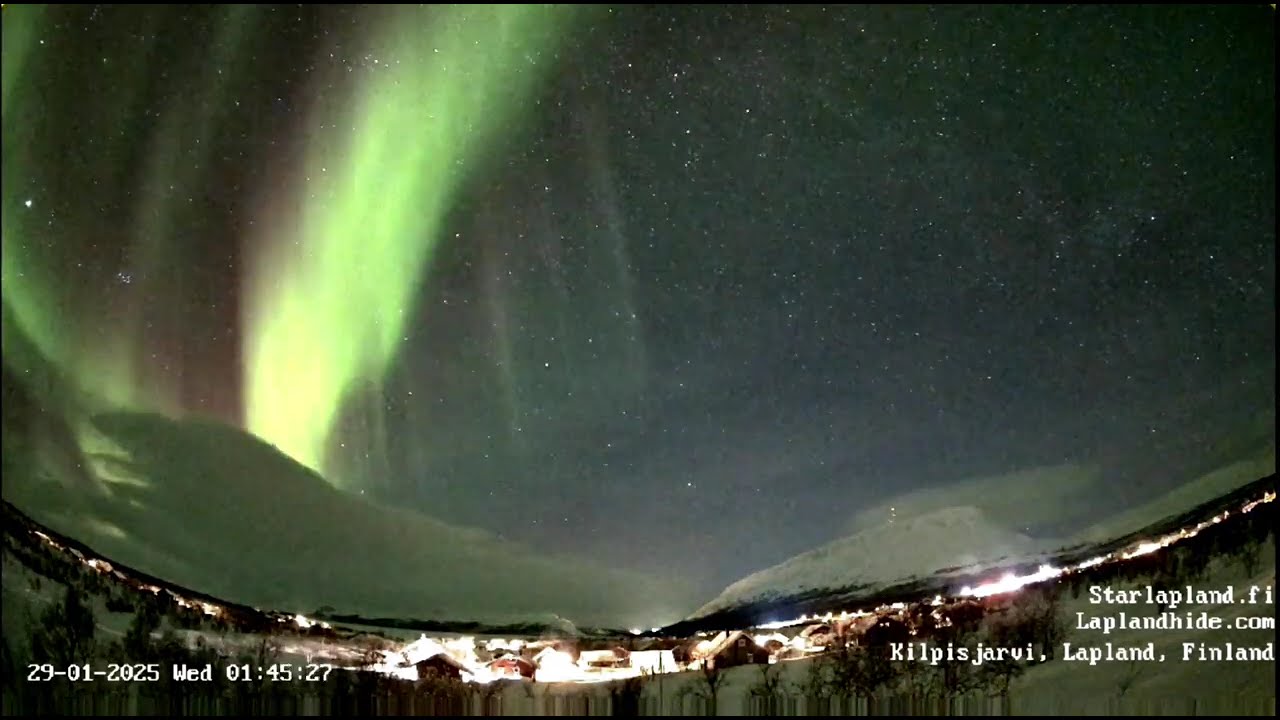 28.1.-25 Kilpisjärvi Green Night To Morning