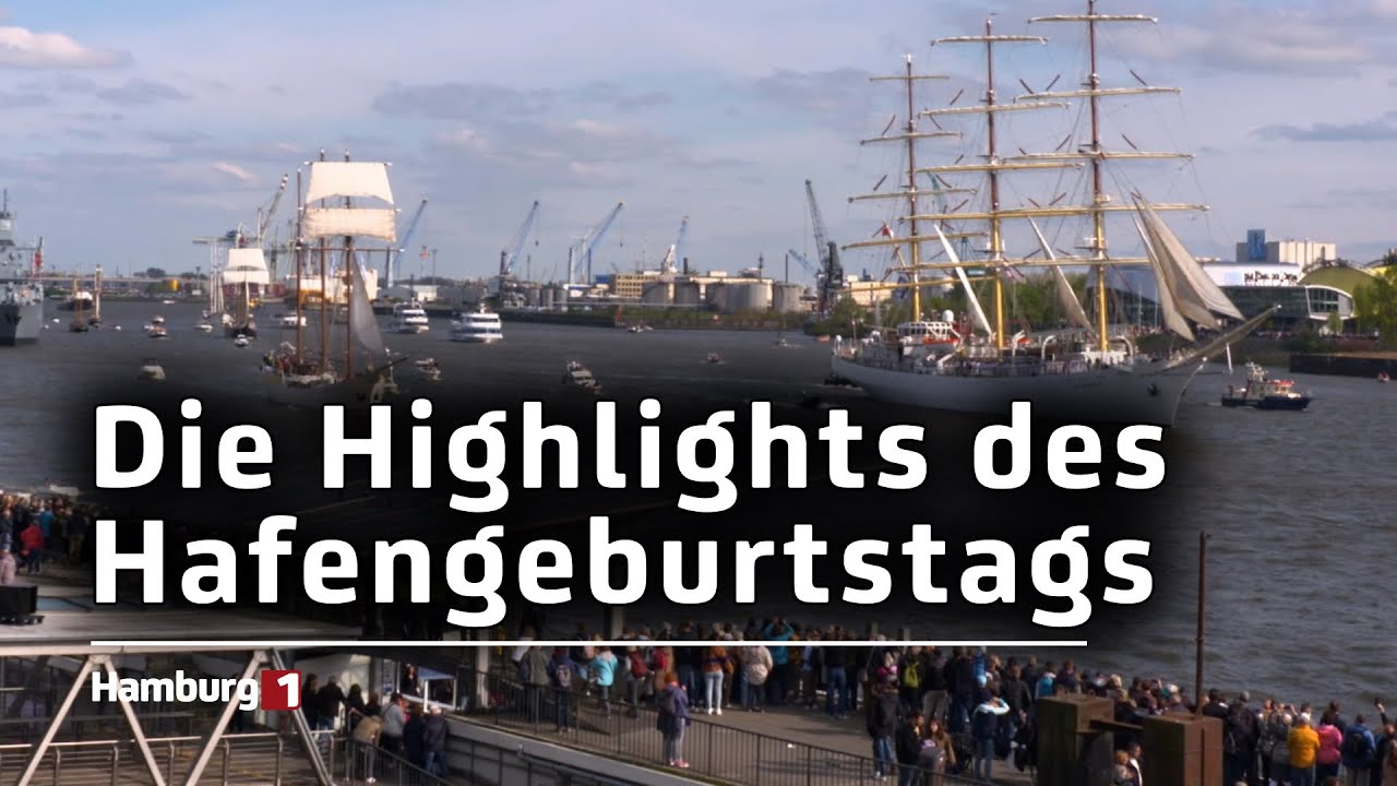 Hafengeburtstag 2023: 1,1 Millionen Menschen feierten in der Hansestadt