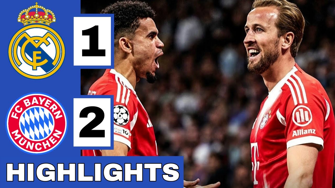 🔴Real Madrid vs Bayern Munich (1-2) Extended HIGHLIGHTS | UEFA Champions League Quarter-Finals