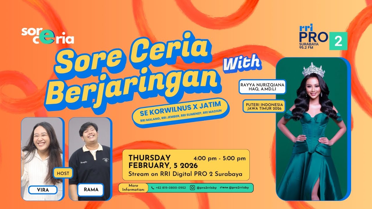 SORE CERIA BERJARINGAN SE KORWILNUS X JATIM