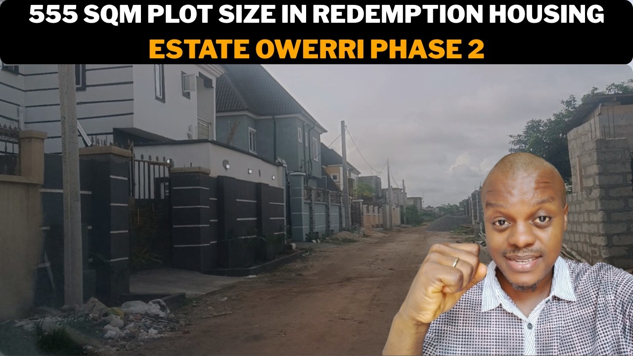EXCLUSIVE PLOT AVAILABLE FOR SALE IN THE PHASE 2 OF REDEMPTION HOUSING ESTATE OWERRI