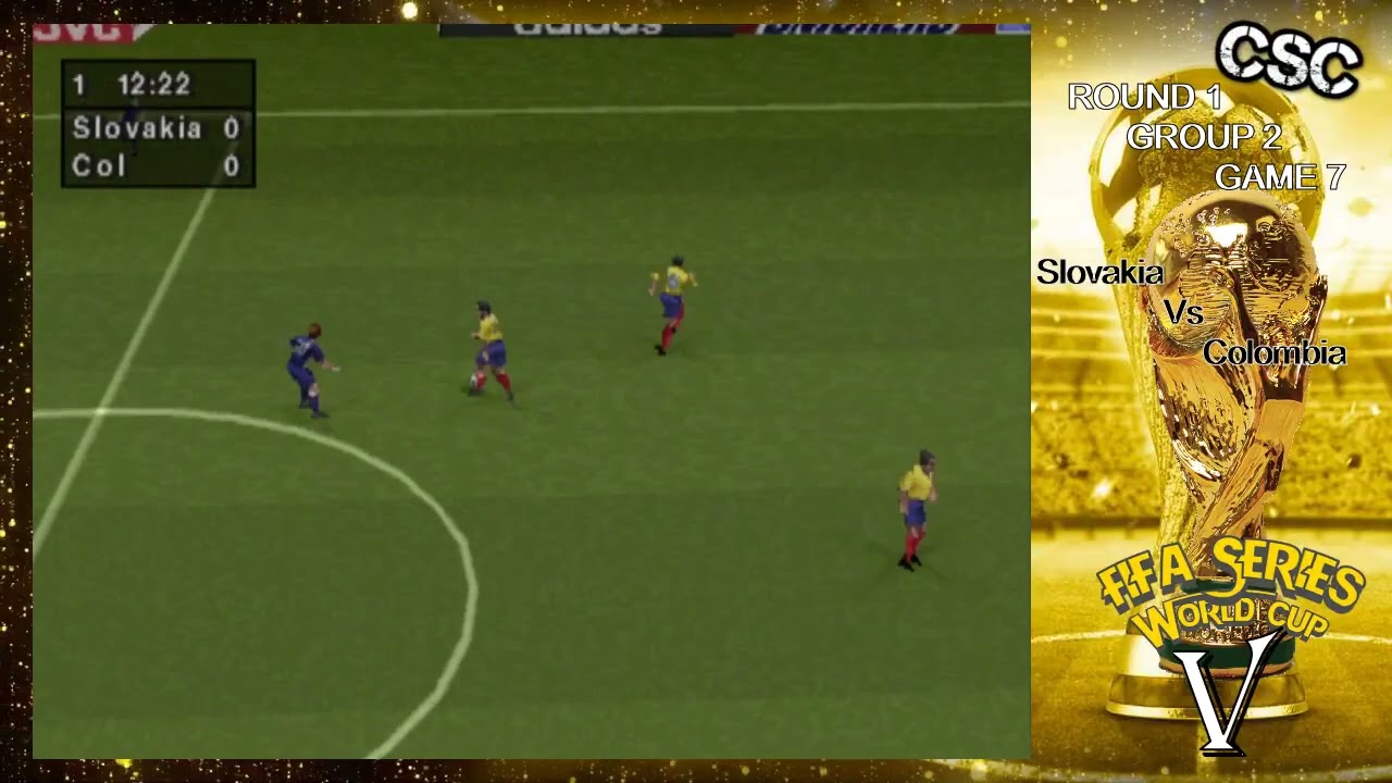 Fifa Series World Cup V: Slovakia Vs Colombia