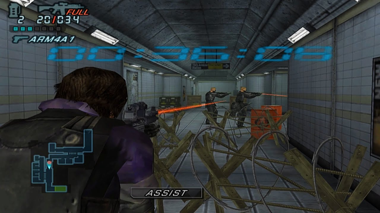 WinBack 2: Project Poseidon PS2 Walkthrough # 1 (Episode 01: Mission 01)