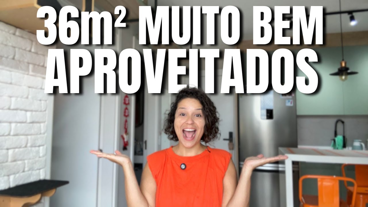 TOUR COMPLETO PELO MEU APARTAMENTO DE 36M: VIVAZ LAPA