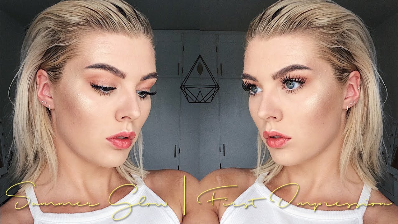 SUMMER GLOW TUTORIAL |  First impression i samarbete med Bubblebox.se