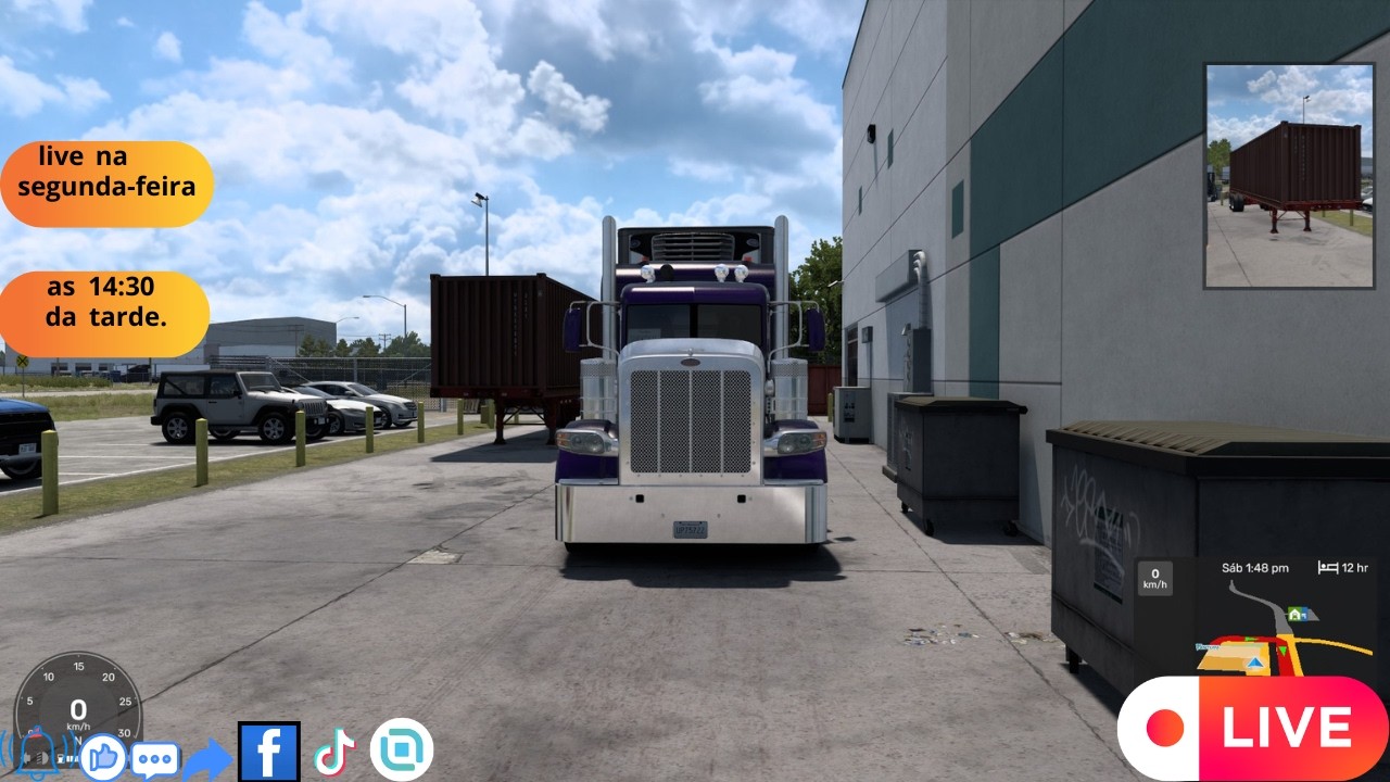 AMERICAN TRUCK SIMULATOR LIVE-17:AINDA ESTOU EM NEBRASKA MAS VOU PARA UMA NOVA CIDADE.