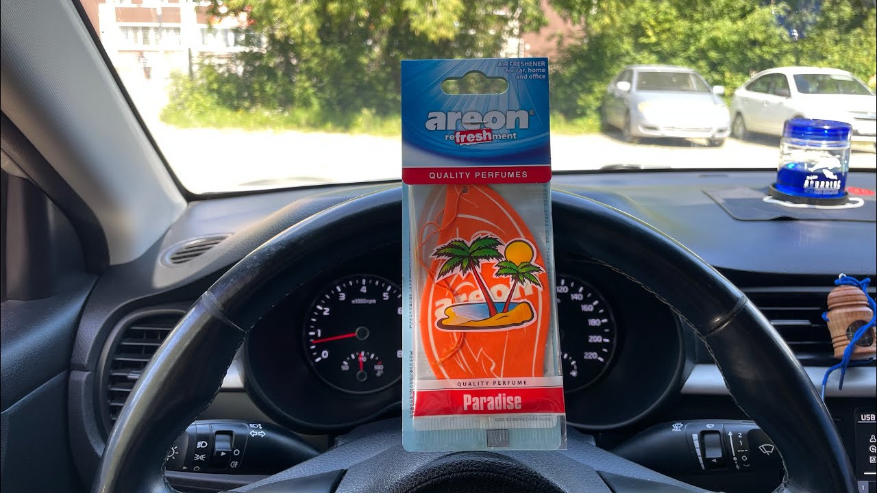 Обзор на ароматизатор Areon Mon. С ароматом Paradise. 