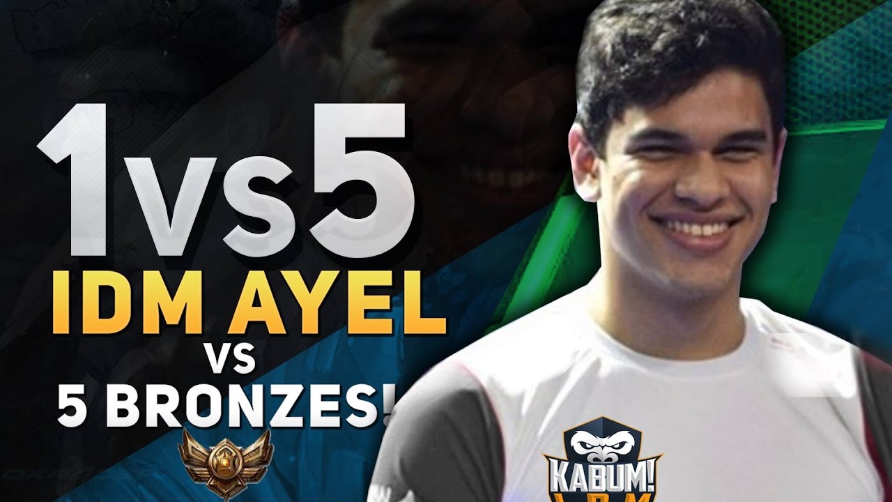 1vs5 - INTZ AYEL vs 5 BRONZES!