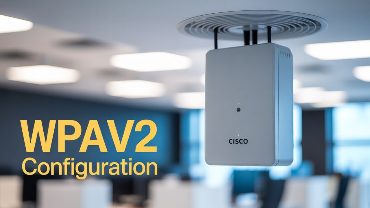 Configure Cisco Access Point using GUI Standalone⧸Autonomous with WPAv2 Authentication Key.