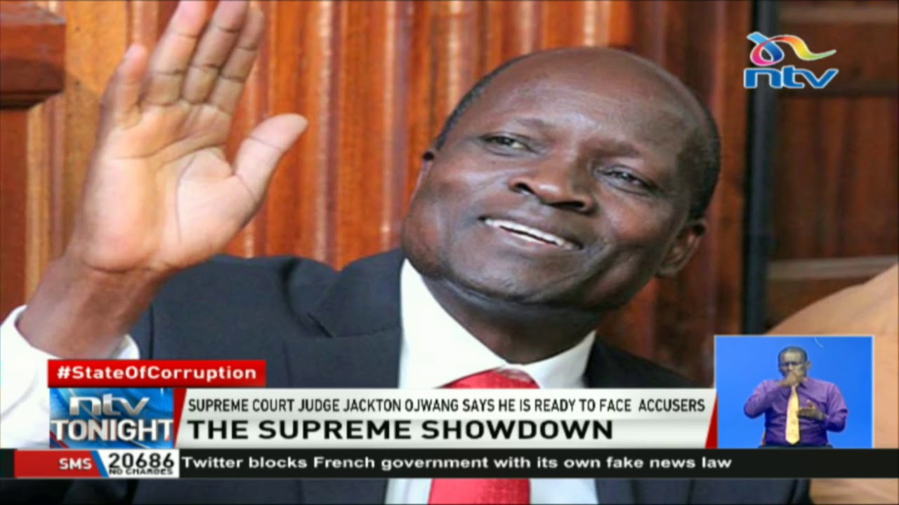 The supreme showdown:Justice Ojwang' ready to face accusers