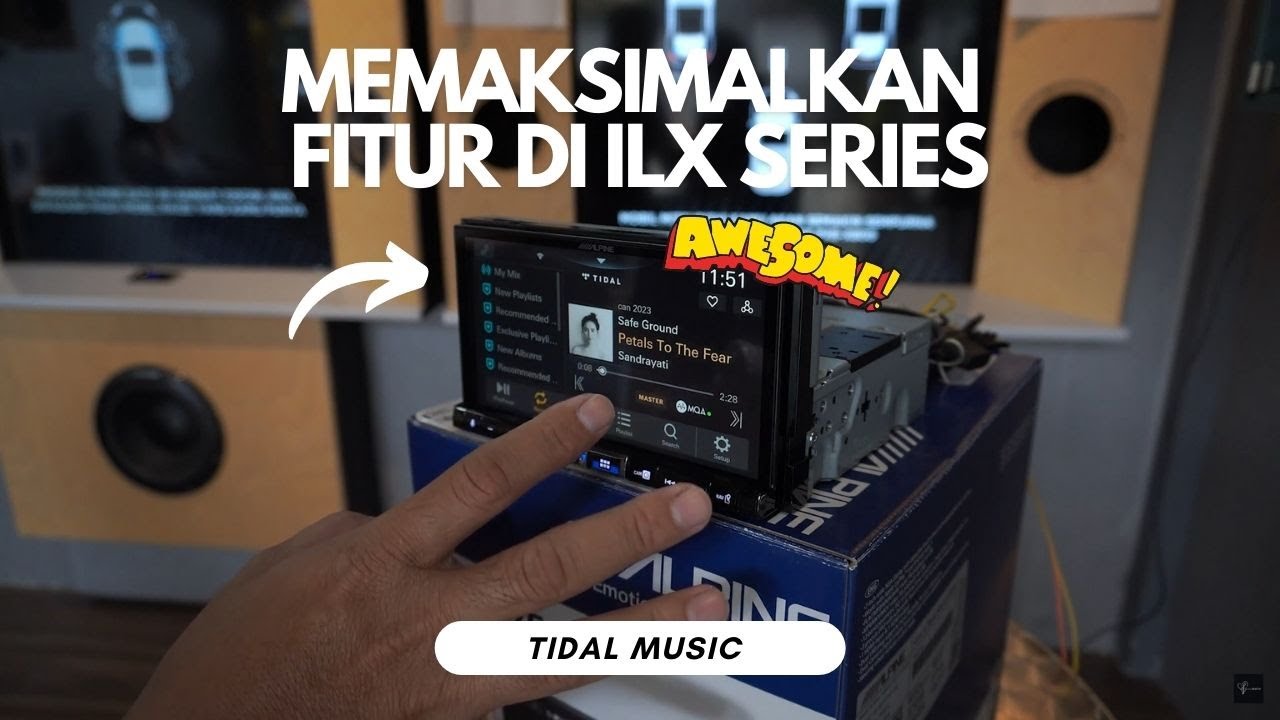 Cara koneksi Tidal ke Headunit Alpine ILX series #Tidal