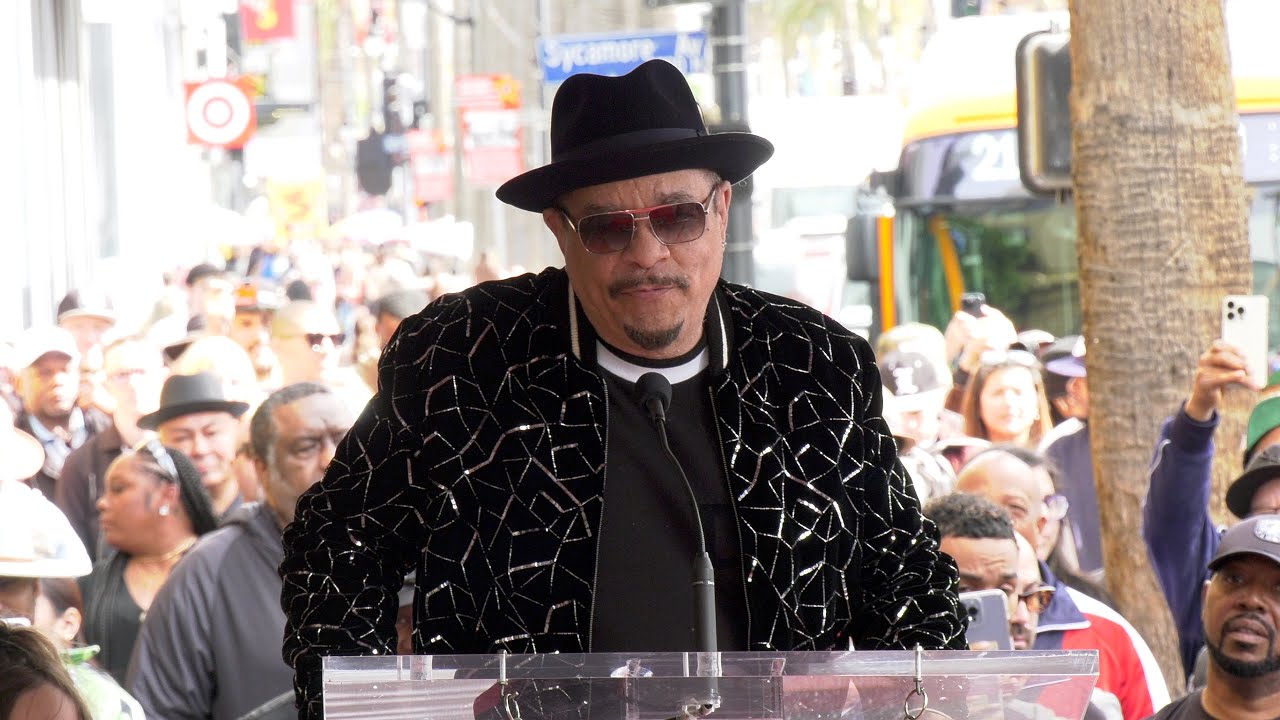 Ice-T speech at his Hollywood Walk of Fame Star Ceremony, thanks 