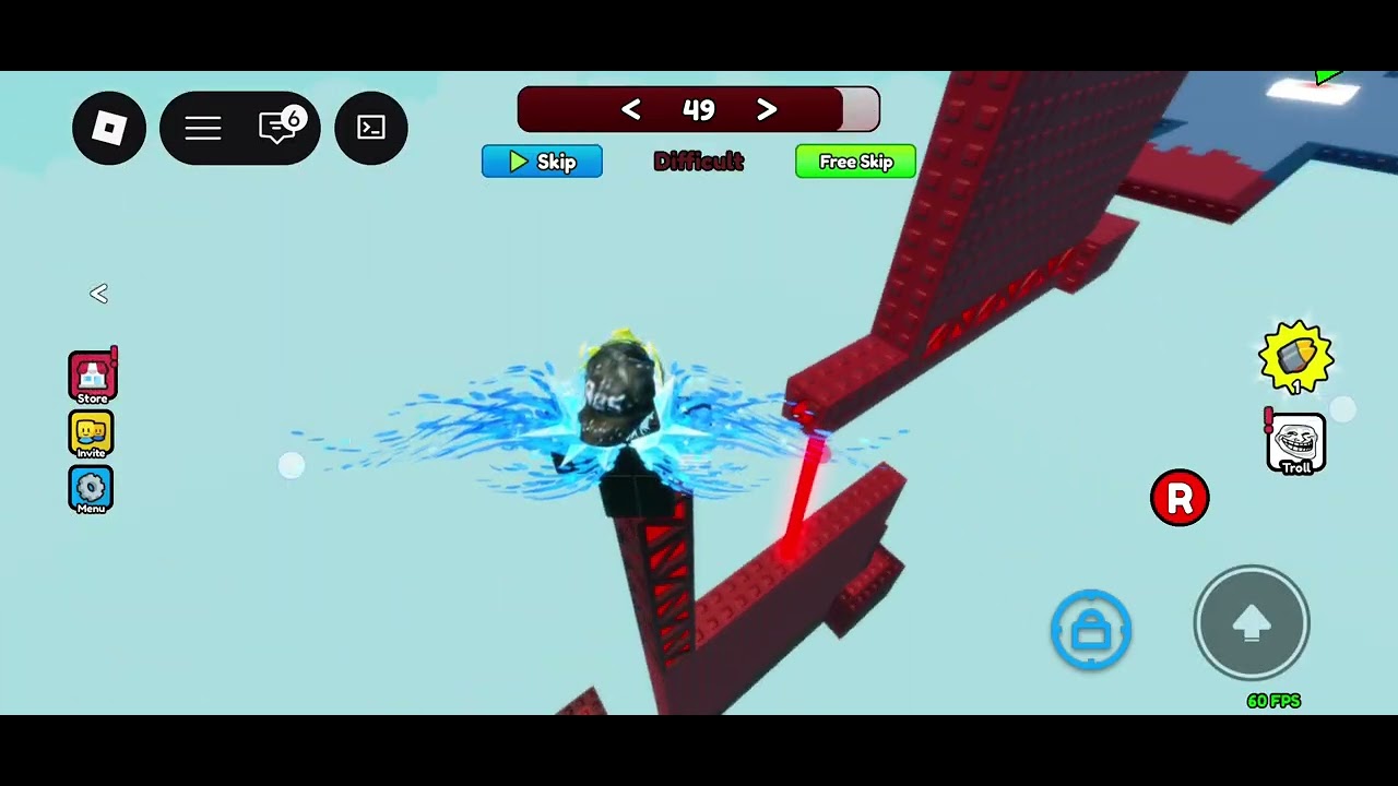 Roblox wallhop but | i suck