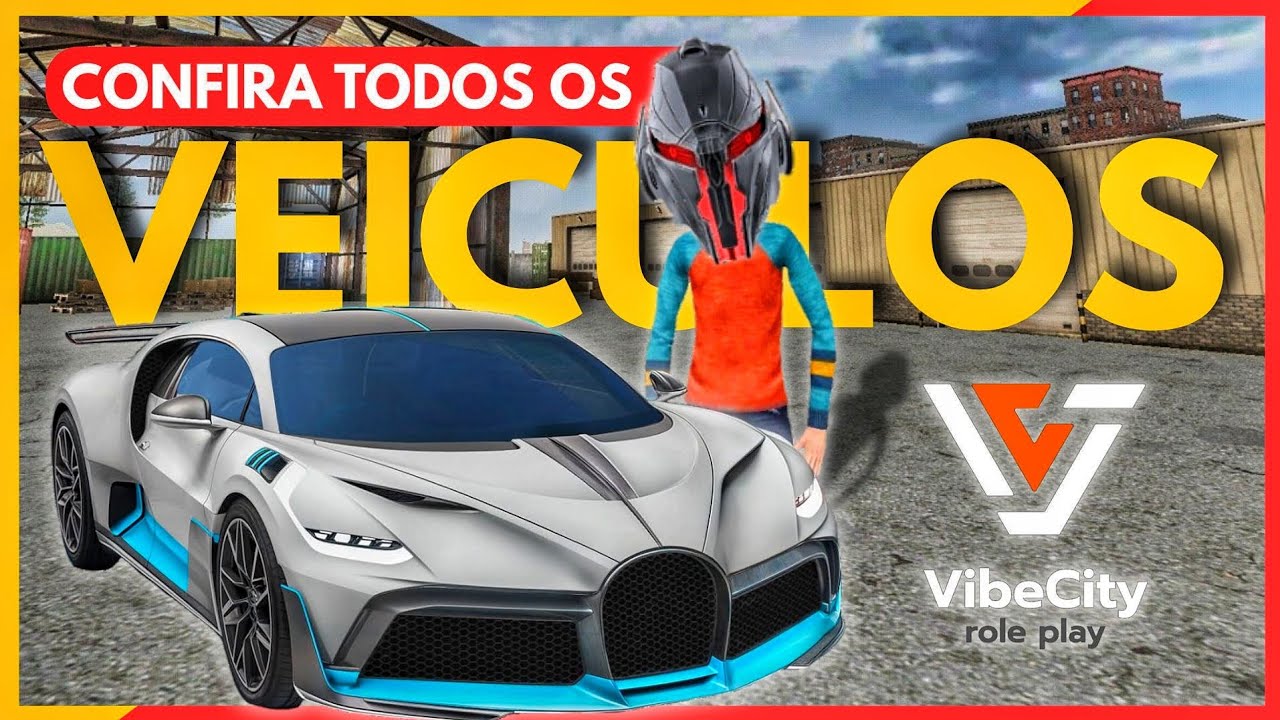 CONHEÇA TODOS OS CARROS E MOTOS - VIBE CITY RP #vibecity #gta #roleplay