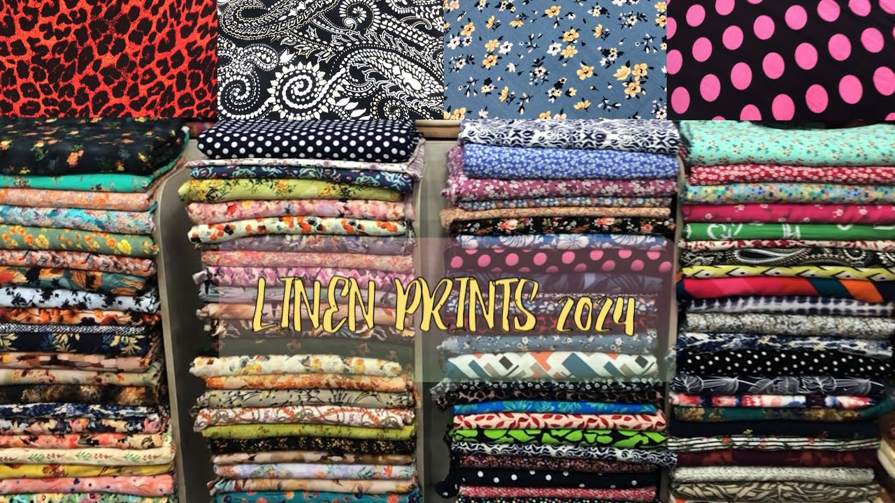 Brand New Linen Collection 2024 | Stone Linen Fabric | printed Designs | Boski Linen Dress Design 👗