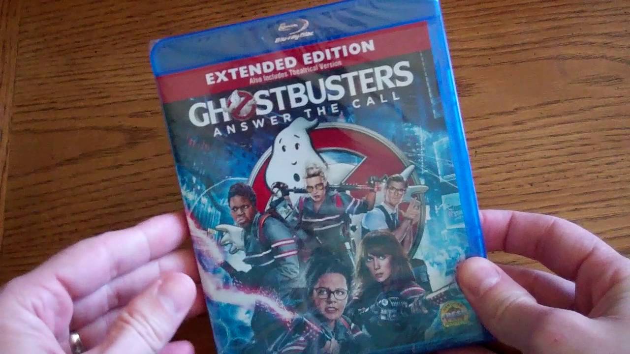 Unboxing GHOSTBUSTERS (2016) Answer the Call - Blu-ray + Digital HD version of the film
