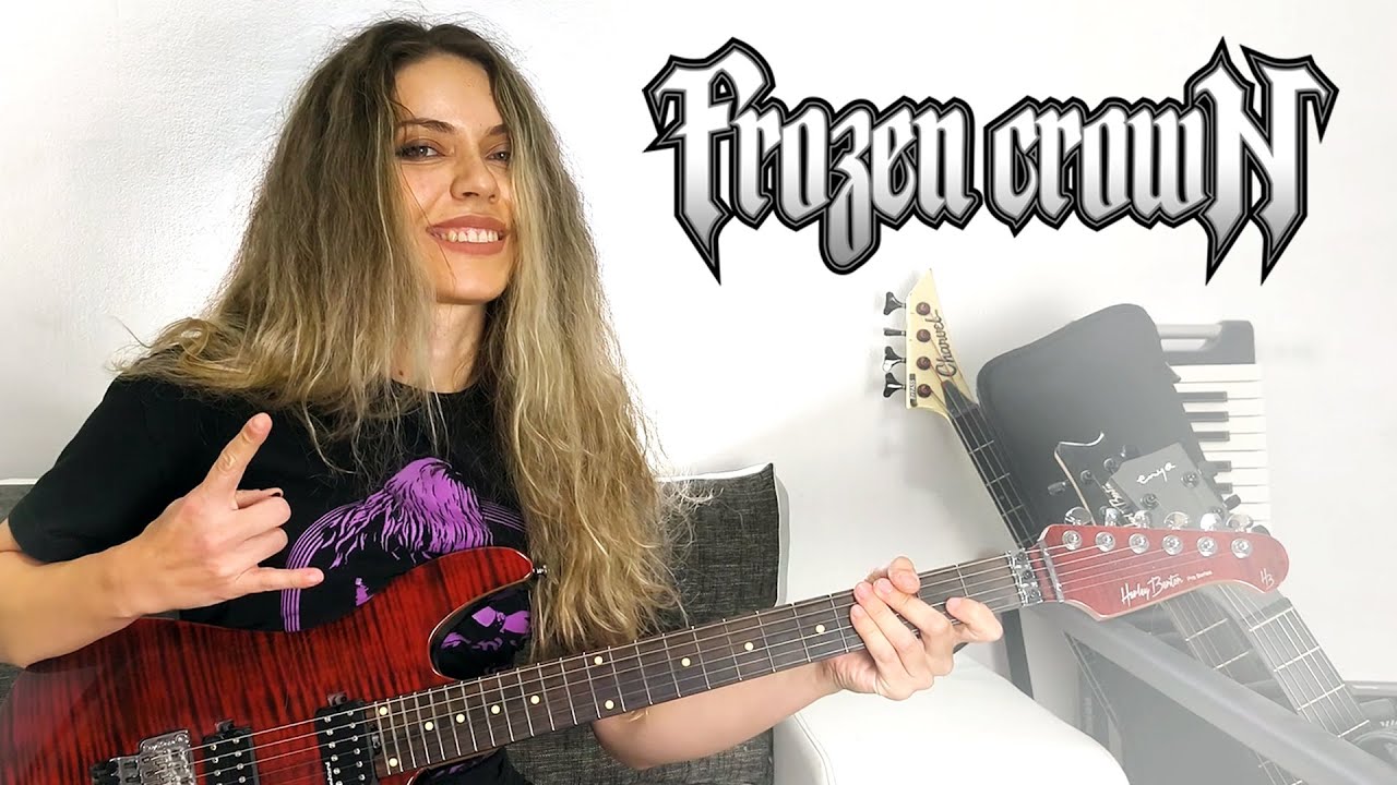 Frozen Crown - Night Of The Wolf | Guitar Playthrough by Alexandra Lioness