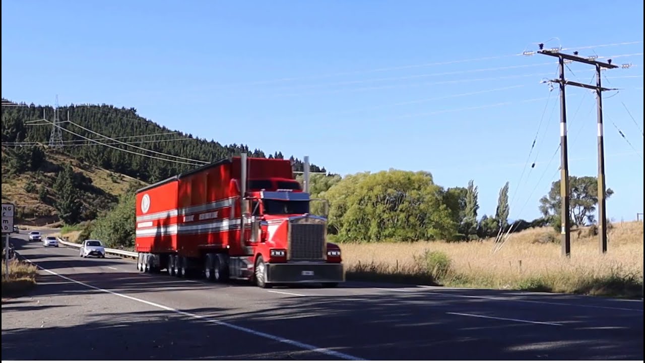TRUCK SPOTTING | NEW ZEALAND TRUCKS AND TRAILERS | Cook Strait ferry