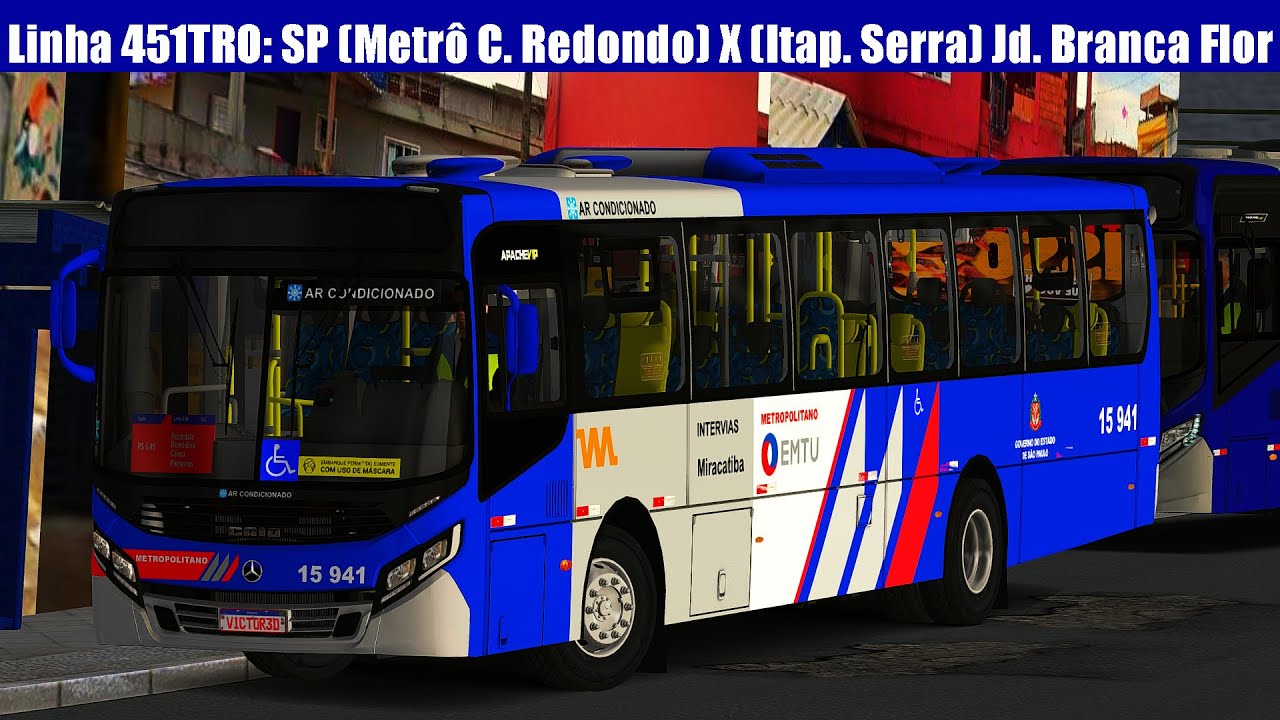 OMSI 2 | Caio Apache VIP IV - MB: OF-1724L | Linha 451TRO