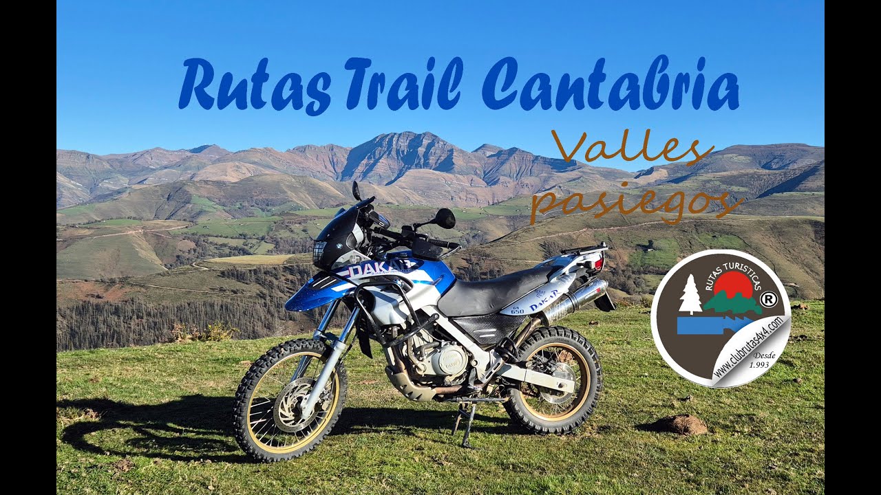 Rutas motos Trail Cantabria- valles pasiegos-