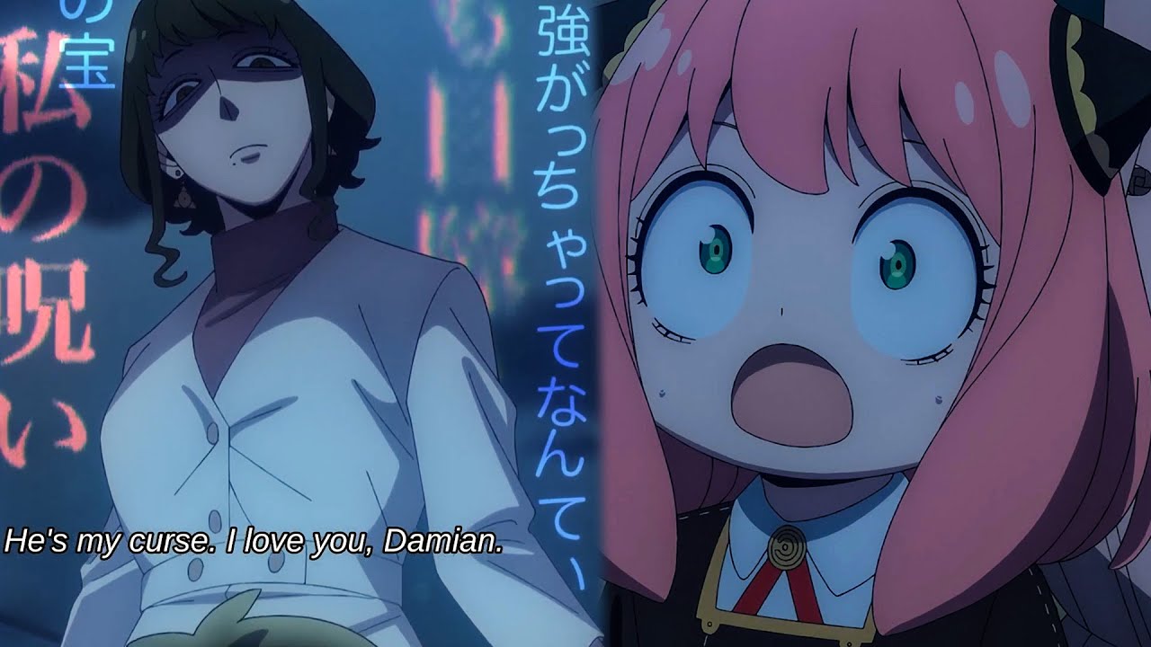 Anya Scared Of Damian's Mother's Mind 🥶 Anime Funny Moment - Spy x Family
