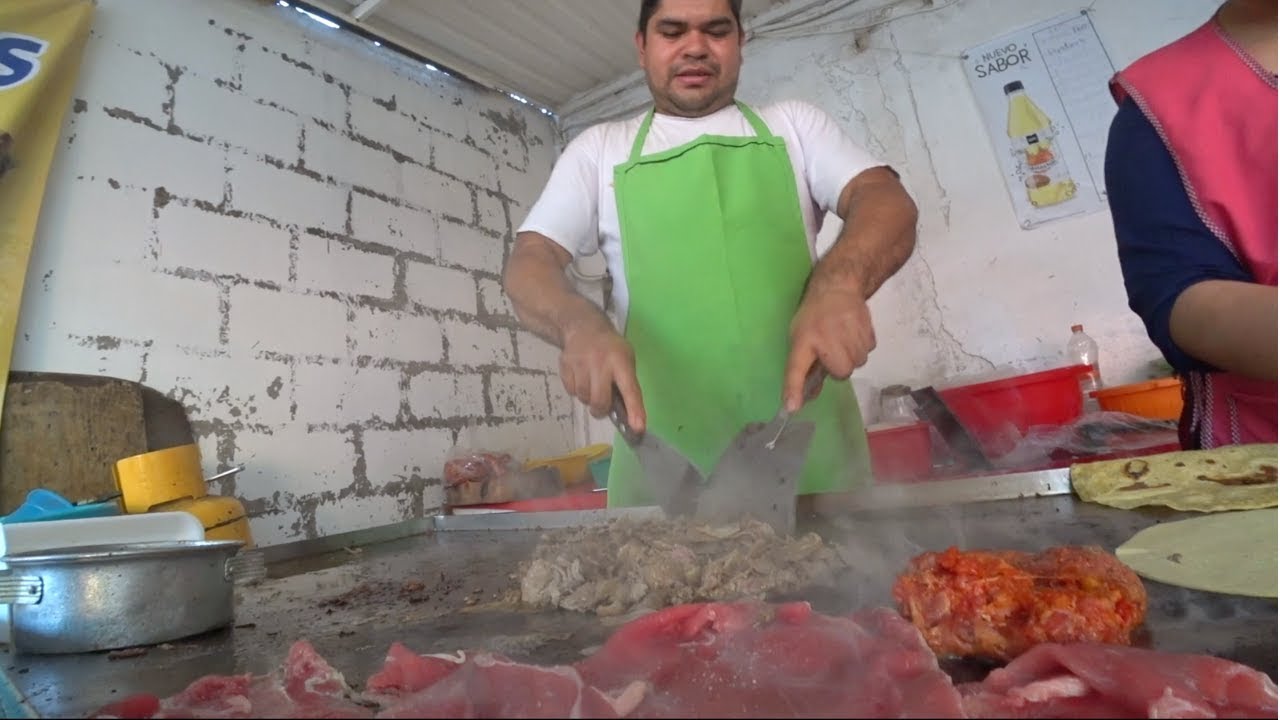 Тако за 1 доллар, уличная еда в Мехико 🇲🇽