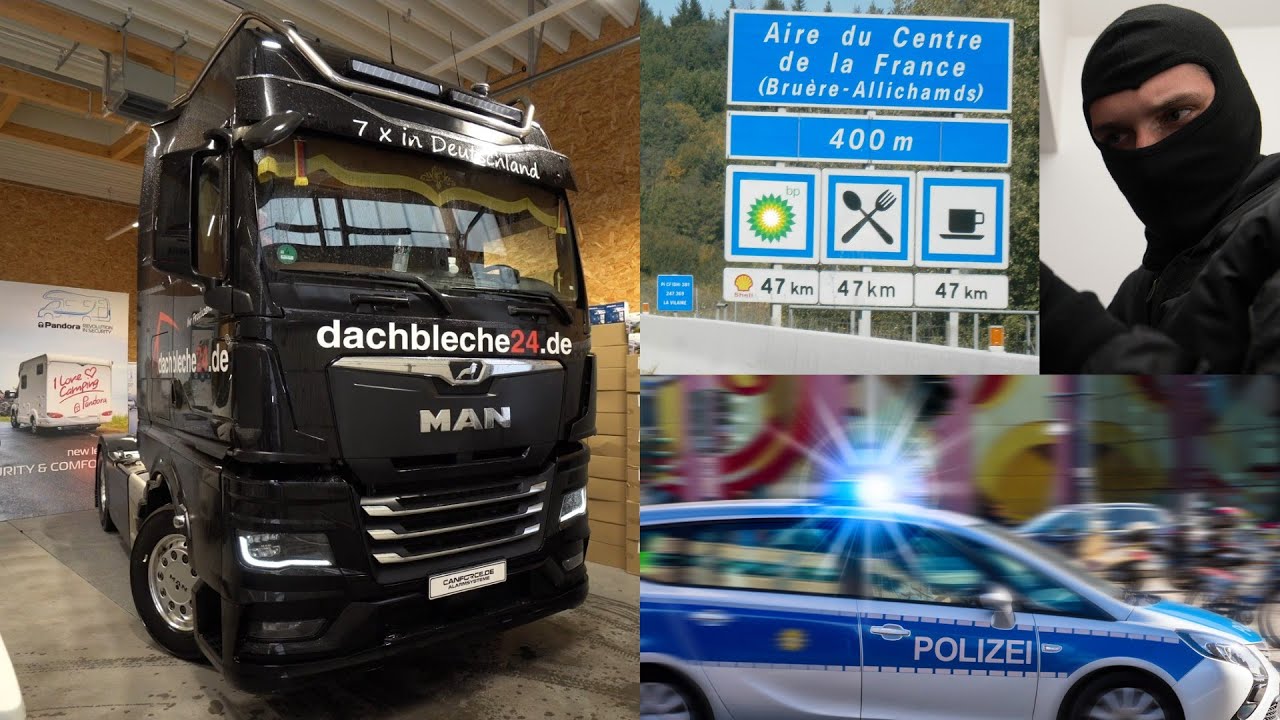 KRIMINALITÄT AN RASTSTÄTTEN 2022: DIESELKLAU| EINBRUCH|LADUNGSKLAU|Diebstahl Bremsleitungen Überfall