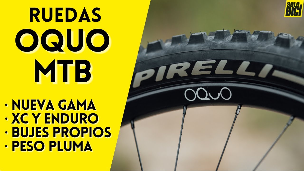 Nuevas ruedas OQUO para MTB: ligereza e innovaci&oacute;n para XC y Enduro