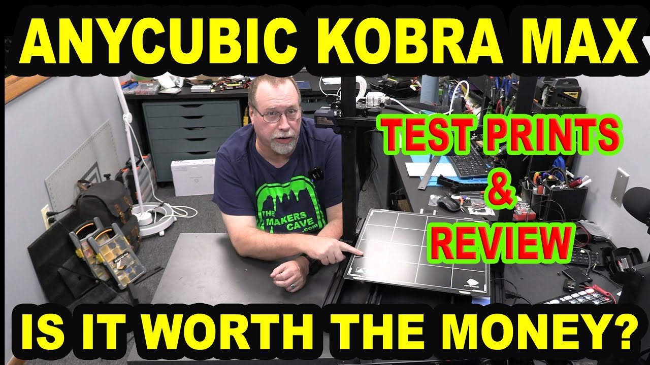 Обзор Anycubic Kobra Max — тестовые отпечатки