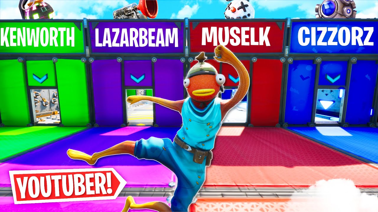 The BEST Fortnite Youtuber Deathrun! *FUN* (Fortnite Creative Mode)